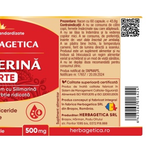 Herbagetica Berberina Forte, pachet 2 x 60 capsule - Img 3