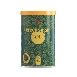 Îndulcitor pulbere Green Sugar Gold, 500 g, Laboratoarele Remedia