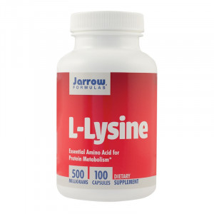 L-Lysine 500mg Jarrow Formulas, 100 capsule, Secom - Img 2