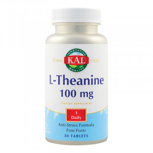 L-Theanine 100mg Kal, 30 tablete, Secom - Img 2