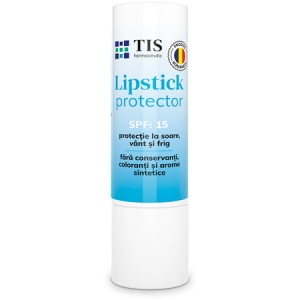 Lipstick protector SPF 15, 4 g, Tis Farmaceutic