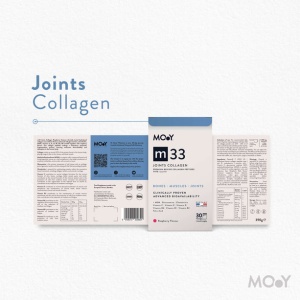 m33 Colagen Bovin Articulatii – Aroma Zmeura, 390 g - Img 2