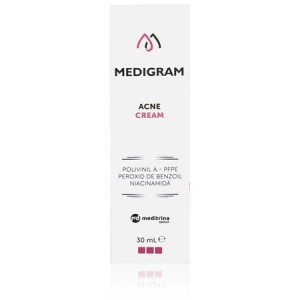 Medigram Crema, 30 ml, Meditrina – Protectie si echilibru pentru tenul acneic
