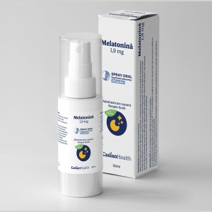Melatonină 1,9 mg spray oral, 30 ml Casianhealth - Img 2