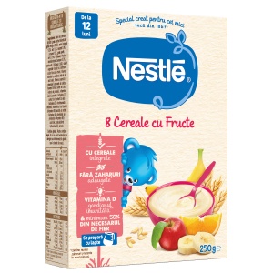 Nestle 8 Cereale cu Fructe, 250g – Pentru copii 12+ luni - Img 4