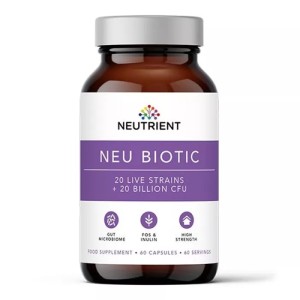Neu Biotic Multi Strain Probiotic 20 miliarde, 60 capsule, Neutrient - Img 1