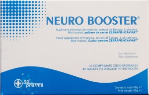 Neuro Booster cu ZebrafishCaviar, 40 comprimate - Img 2