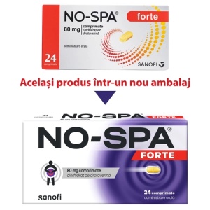 No-Spa forte 80 mg comprimate, Sanofi