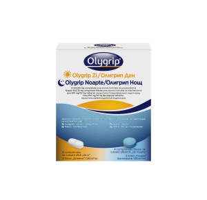 Olygrip Zi + Noapte, 500/60 + 500/25, 12+4 comprimate, Kenvue - Img 3
