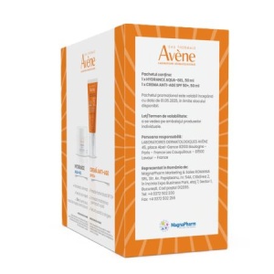 Pachet Avene Hydrance Aqua 50 ml + Crema Anti-age SPF50+ 50 ml – Hidratare si protectie zilnica - Img 2