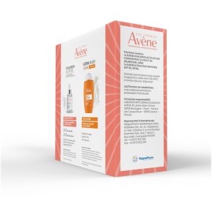 Pachet Îngrijire Anti-Rid Hyaluron Activ B3 Ser, 30 ml + Ultra Fluid Invisible SPF 50+, 50 ml, Avene - Img 3
