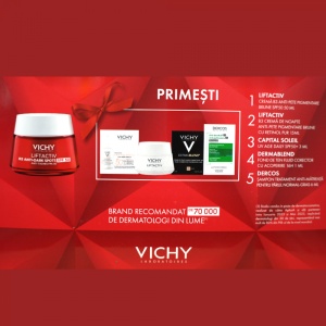Pachet Vichy Liftactiv B3 – Crema de zi antirid SPF50 + - Img 3