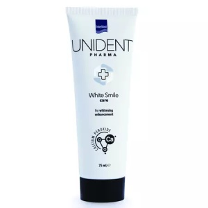 Pasta pentru albirea dintilor White Smile Care Unident Pharma, 75 ml, Intermed