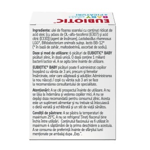Picaturi Eubiotic Baby, 8 g, Labormed - Img 4