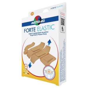 Plasturi rezistenți Forte Elastic Master-Aid, 40 bucăți