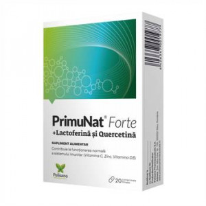PrimuNat Forte +Lactoferina si Quercetina 20cpr