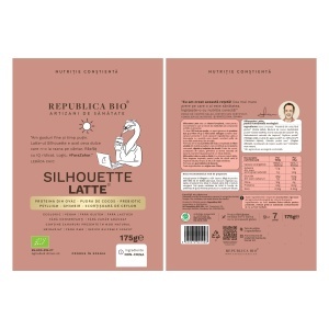 Pudră funcțională cu aromă de banane Silhouette Rituals Latte, 175 g, Republica BIO - Img 11