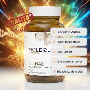 regeNAD MoleQlar cu RiaGev® – Complex pentru NAD+ | 60 capsule - Img 4