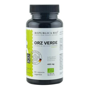 Republica BIO Orz verde eco, pulbere in capsule vegetale, 90 capsule