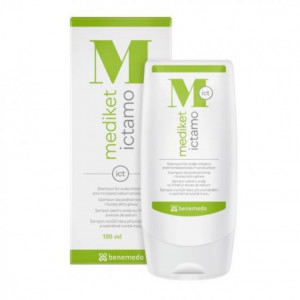 Sampon pentru scalp cu iritatii si exces de sebum Mediket Ictamo 180 ml Benemedo