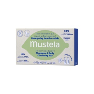 Șampon Solid pentru Păr și Corp, 75 g, Mustela