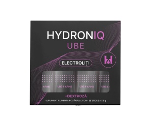 Săruri de rehidratare Hydroniq Ube, 28 plicuri, Laboratoarele Remedia