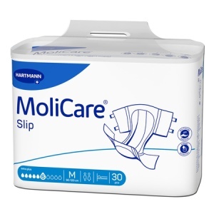 Scutece incontinenta severa adulți MoliCare Slip Extra Plus, mărime M, 30 bucăți, Hartmann