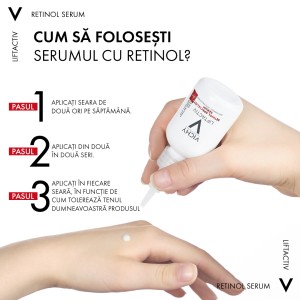 Ser antirid Liftactiv Retinol Specialist pentru riduri pronuntate, 30 ml, Vichy - Img 4