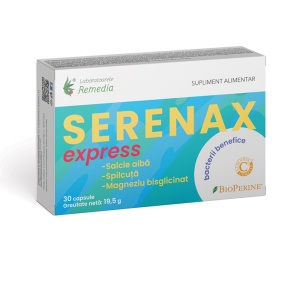 Serenax Express, 30 capsule, Laboratoarele Remedia