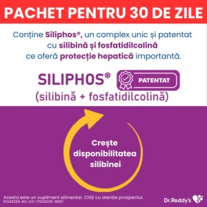 SilQ Forte 15 + 15 capsule - suport pentru sanatatea ficatului si efect antioxidant - Img 3