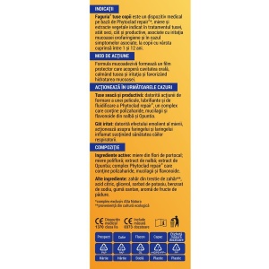 Sirop de tuse pentru copii Faguria, 150 ml, Antibiotice SA - Img 2