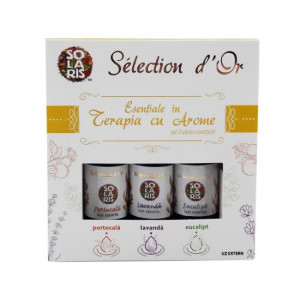 SOLARIS SET Ulei portocala+lavanda+eucalipt 3x5ml