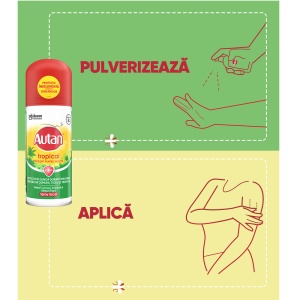 Spray impotriva tantarilor Tropical, 100 ml, Autan - Img 3