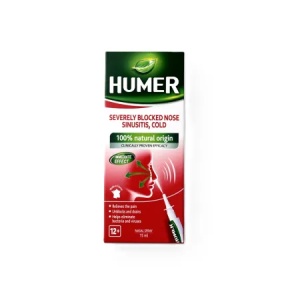 Spray nazal Humer Sinuzita 15ml – Solutie naturala pentru nas infundat si durere sinusala - Img 3