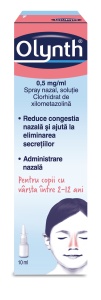 Spray nazal pentru copii Olynth 0.5 mg/ml, 10 ml, Kenvue