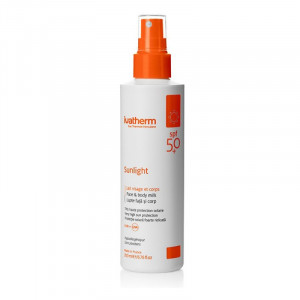 Sunlight lapte fata si corp SPF50+, 200ml, Ivatherm - Img 2