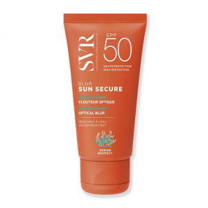 SVR Sun Secure Blur crema-spuma SPF 50+ cu efect optic, 50 ml