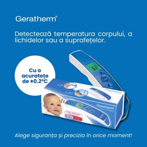 Termometru non contact Geratherm masurare rapida cu infrarosu - Img 4