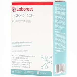Tiobec 400, 40 comprimate, Uriach