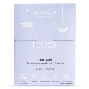 Touch Face Towels prosoape faciale de unica folosinta, 50 bucati, Se:Reskin - Img 3