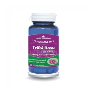 Trifoi Roșu, 60 capsule, Herbagetica
