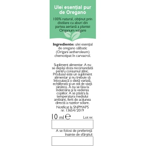 Ulei esențial de oregano (R53), 10 ml, Fares - Img 2