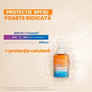 Ultra Serum de fata hidratant cu SPF 50+, 30 ml, Avene - Img 6
