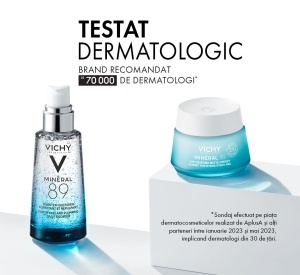 Vichy Mineral 89 Sorbet non-gras 48H hidratare si matifiere, 50 ml - Img 10