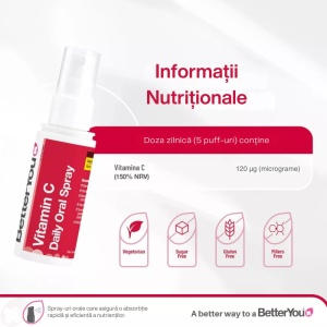 Vitamina C Oral Spray, 50 ml – BetterYou - Img 3