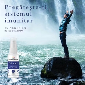 Vitamina D3 + K2 2000UI Vegan Oral Spray, 30 ml, Neutrient - Img 6