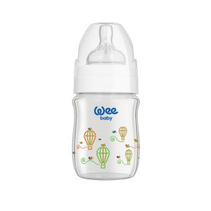 WEE BABY Biberon 120ml gura larga termorezistent -139 - Img 1