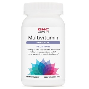Women`s Prenatal Formula cu Fier, 120 tablete, GNC - Img 3