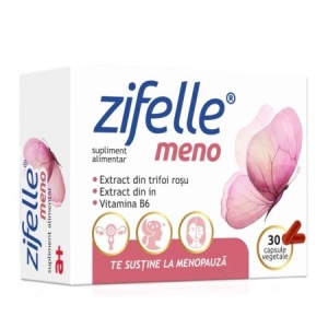 Zifelle Meno 30 capsule, Antibiotice SA + 10 capsule Bonus - Img 3