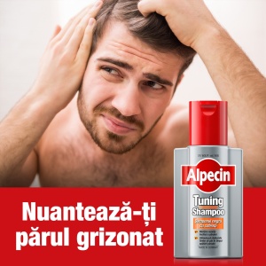 Alpecin Tuning Șampon cu Cofeină pentru Păr Închis la Culoare, 200 ml - Img 5